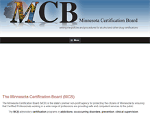 Tablet Screenshot of mcboard.org